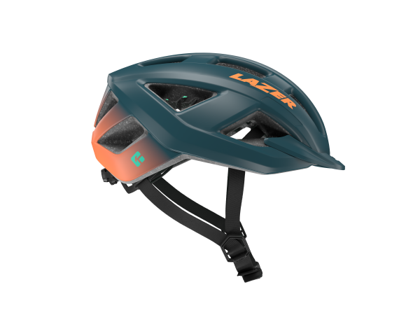 LAZER Unisex Sport Cerro KinetiCore Helm matte blue orange L
