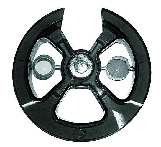 Hebie Hosenschutzscheibe 0325 42-44 Z&auml;hne f&uuml;r breite Kurbeln schwarz 