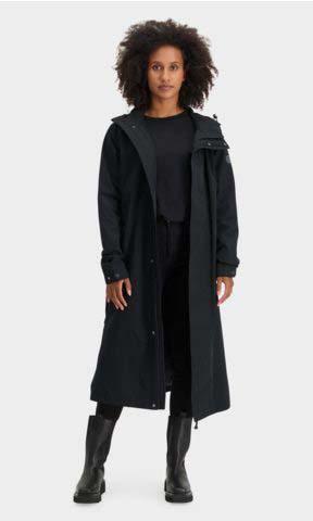 AGU City Slicker Unisex Rain Coat Urban Outdoor black S Produktbild 3