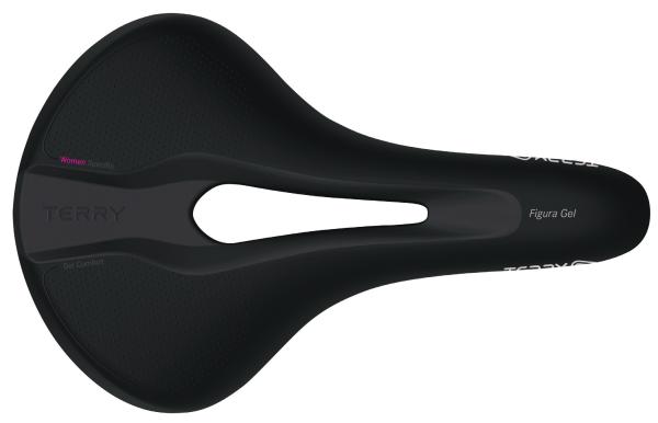 Terry Sattel Figura Gel Max Lady mit &Ouml;ffnung schwarz 