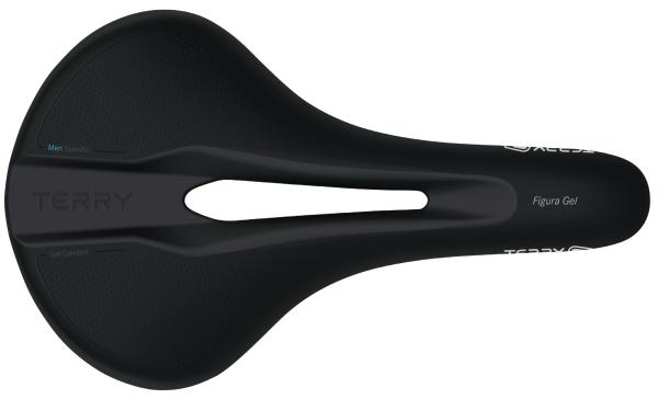 Terry Sattel Figura Gel Max Man mit &Ouml;ffnung schwarz 
