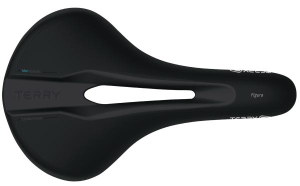 Terry Sattel Figura Man mit &Ouml;ffnung black 