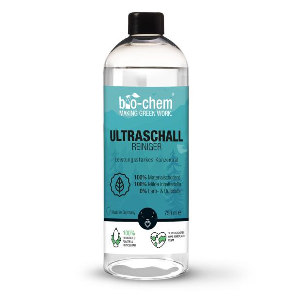 Bio-Chem Ultraschallreiniger Schmuck 750 ml ohne Spr&uuml;hkopf mit Messbecher 