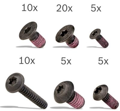 Bosch ABS Schraubenset BAS3YYY schwarz  Produktbild 1