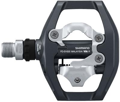 Shimano Pedal PD-EH500 SPD mit Cleat SM-SH56 grau  Produktbild 3