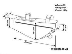 PRO Rahmentasche Gravel Triangle small grau  Produktbild 2