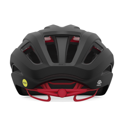 Giro Aries Spherical MIPS Helmet M 55-59 matte carbon/red Unisex Produktbild 2